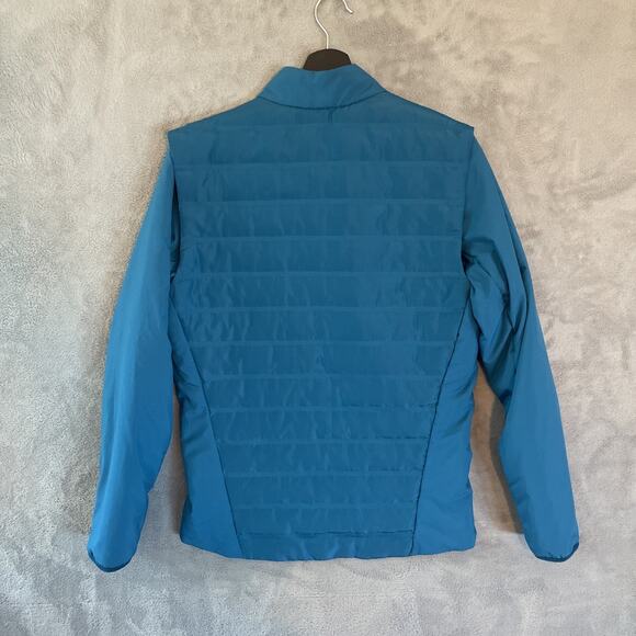 Nike Aeroloft Men's puffer jacket standard fit blue Size 6 - Picture 5 of 9